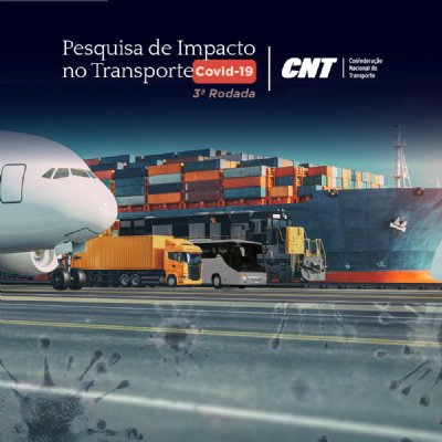 Nova rodada da Pesquisa CNT sobre impacto da Covid-19 no transporte avalia como estão empresas após 3 meses de pandemia